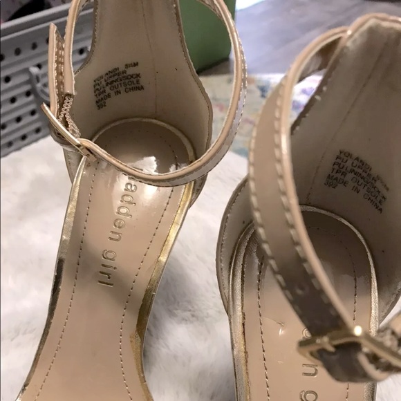Madden Girl Heels With Ankle Strap Size 5.5 - Picture 2 of 8